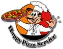 Happy Pizza Service Logo